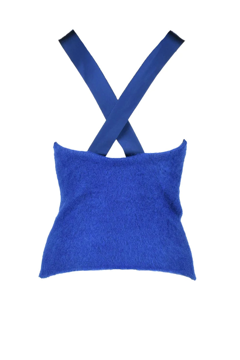 Alberta Ferretti Maglia Mohair - Blu