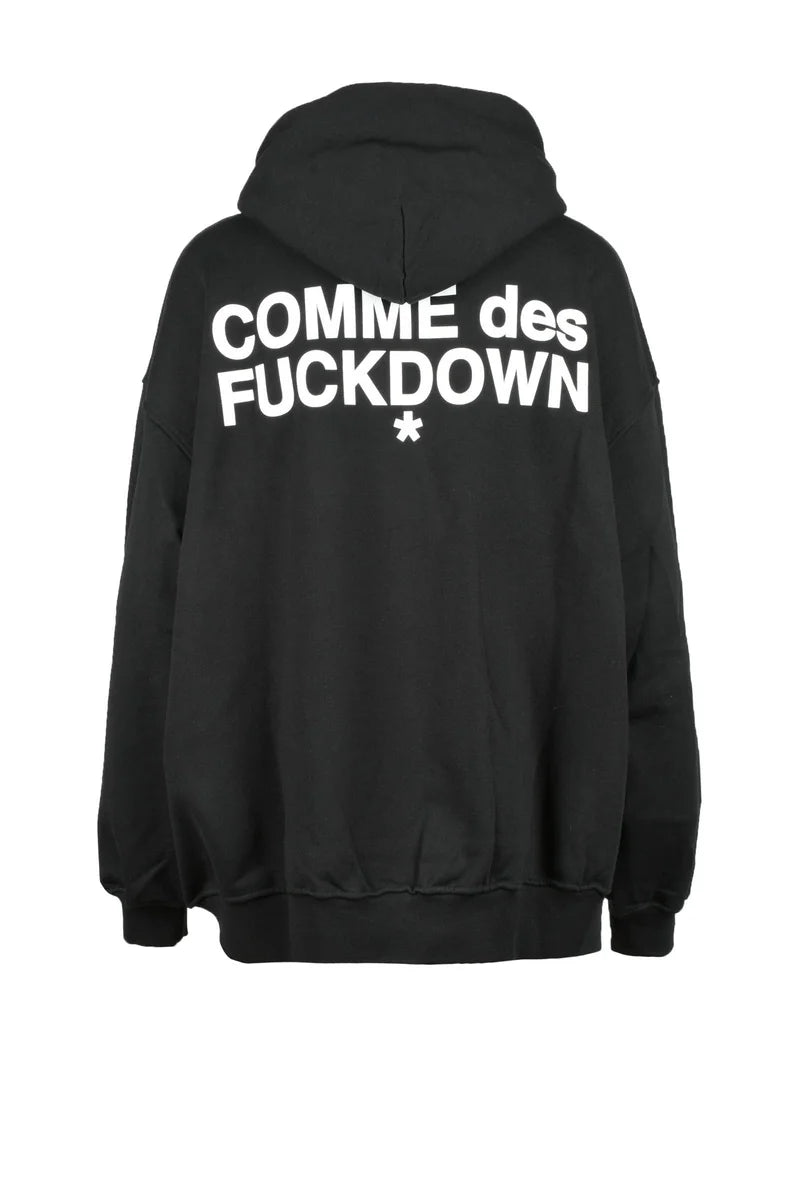 Comme Des Fuckdown* Felpa Cotone - Nero
