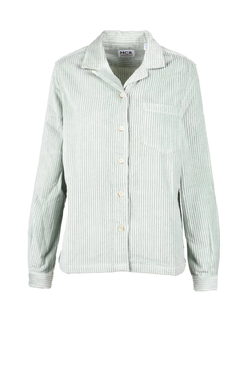 Mcr Manifattura Cam. Riunite Camicia Donna Verde Acqua