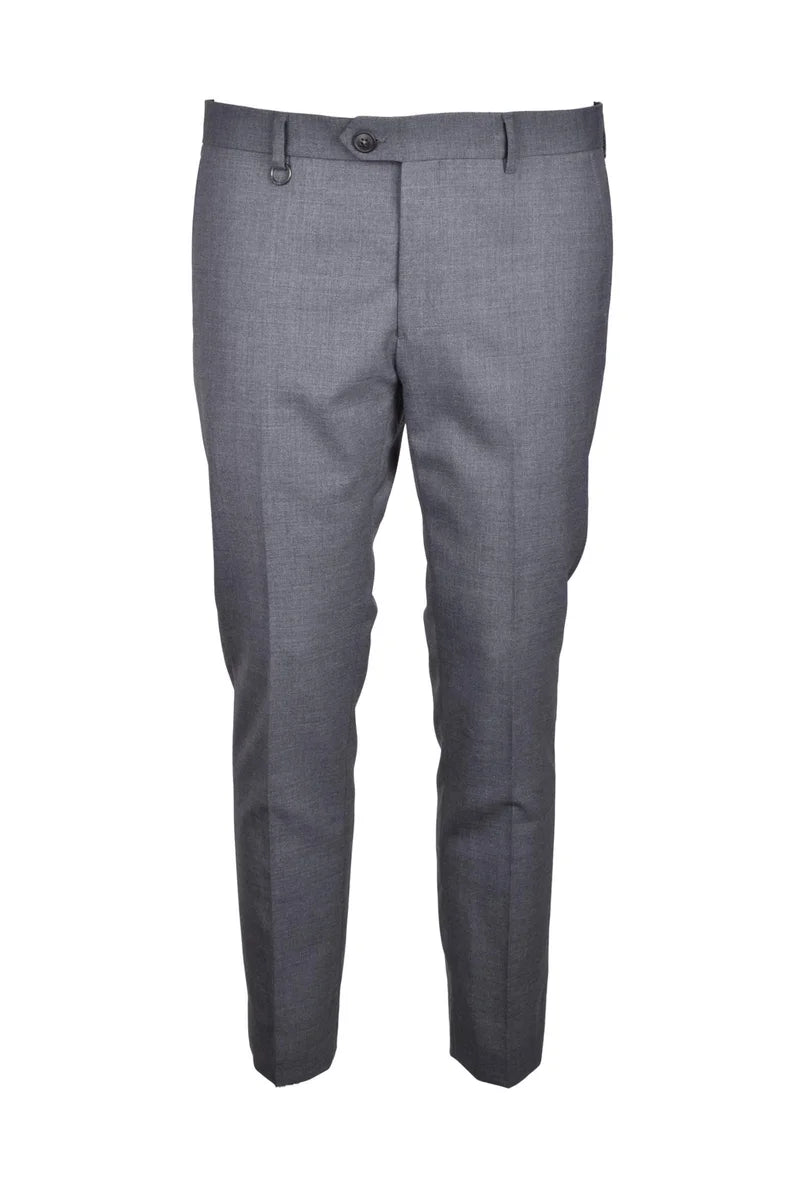 Be Able Pantaloni Lana/Poliestere - Grigio Chiaro