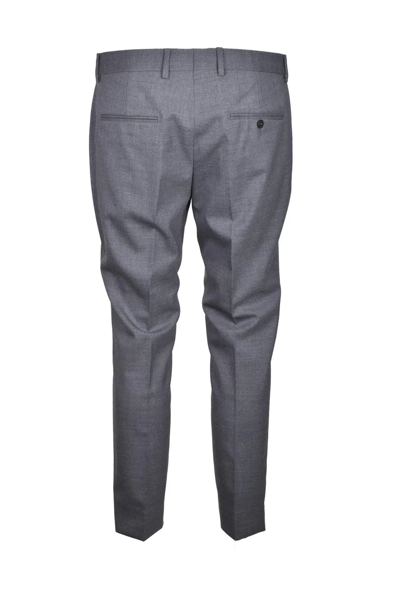 Be Able Pantaloni Lana/Poliestere - Grigio Chiaro