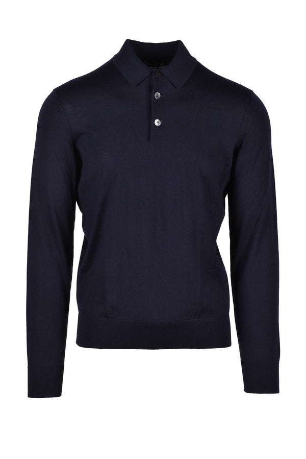 ZEGNA knitted polo shirt