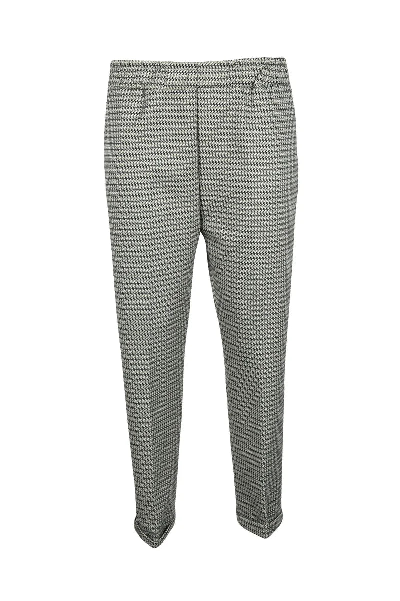 Think Pantalone Stretch - Multicolore