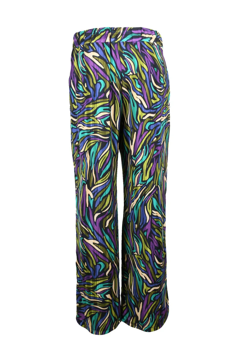 Think Pantalone Poliestere - Multicolore