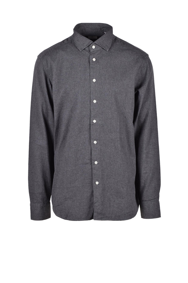 BastonCino - Camicia Uomo in Cotone