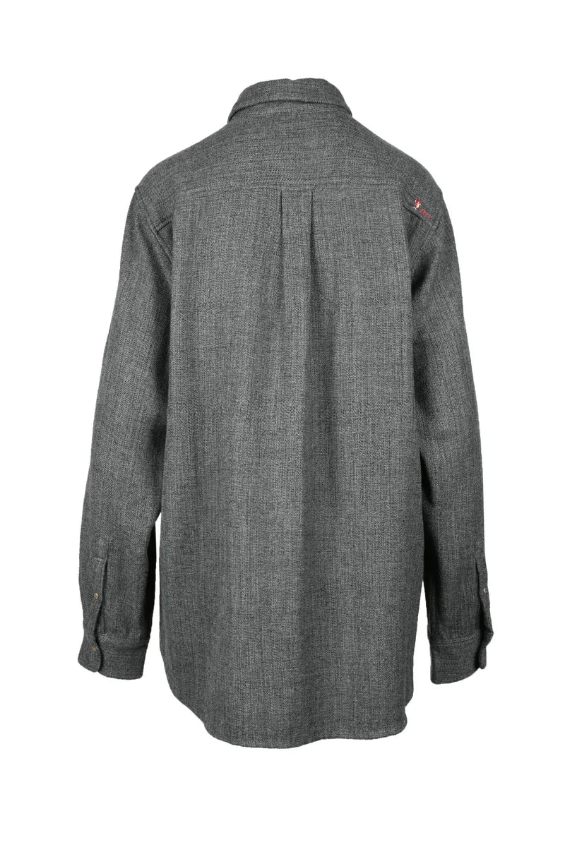 Pero Camicia Oversize Lana - Grigio