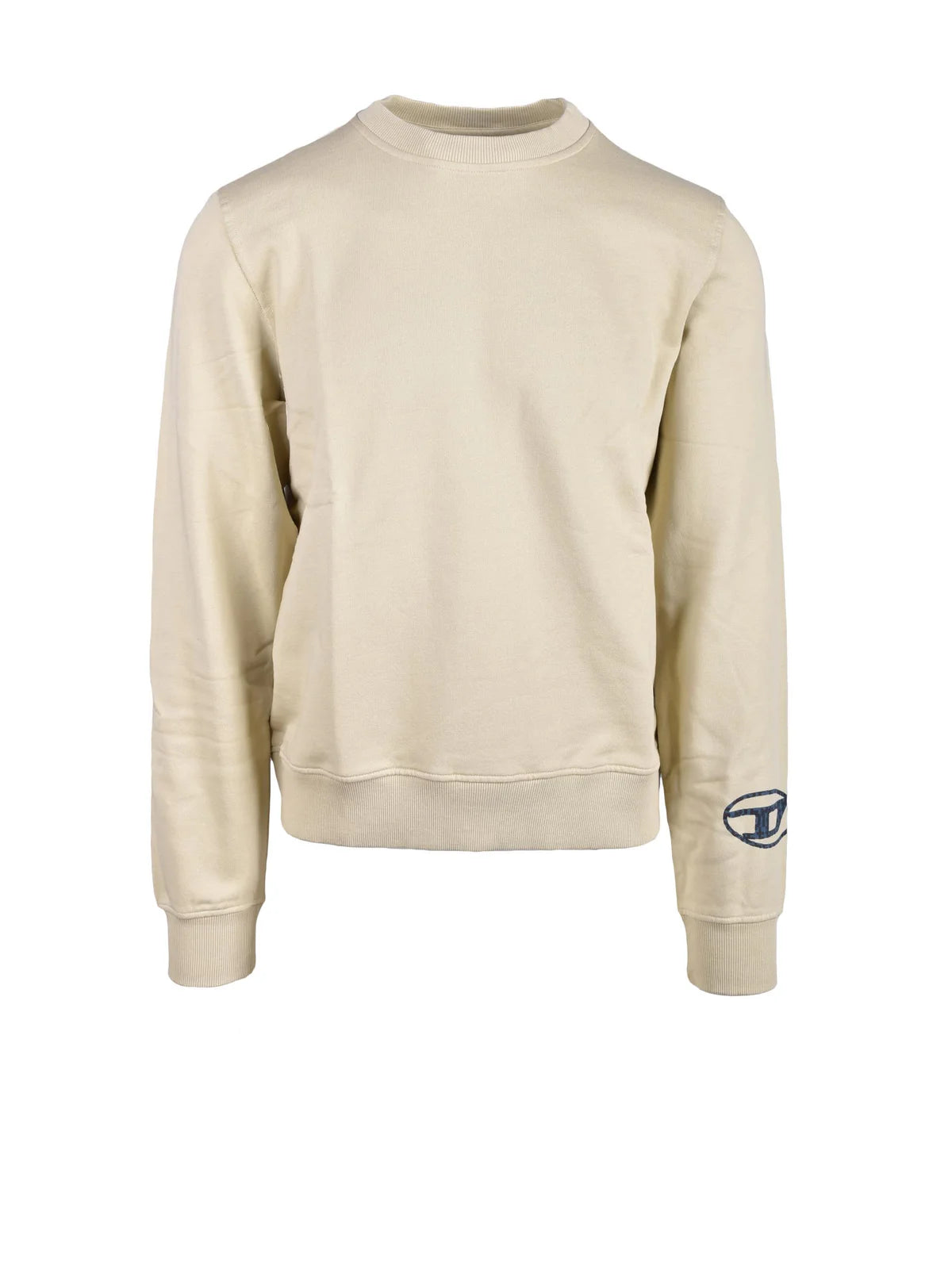 Diesel Felpa Cotone Beige