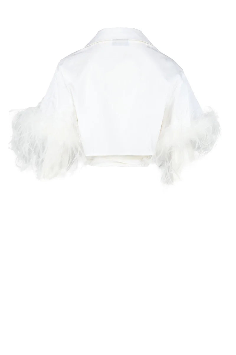 Giuseppe Di Morabito Top in Cotone - Bianco