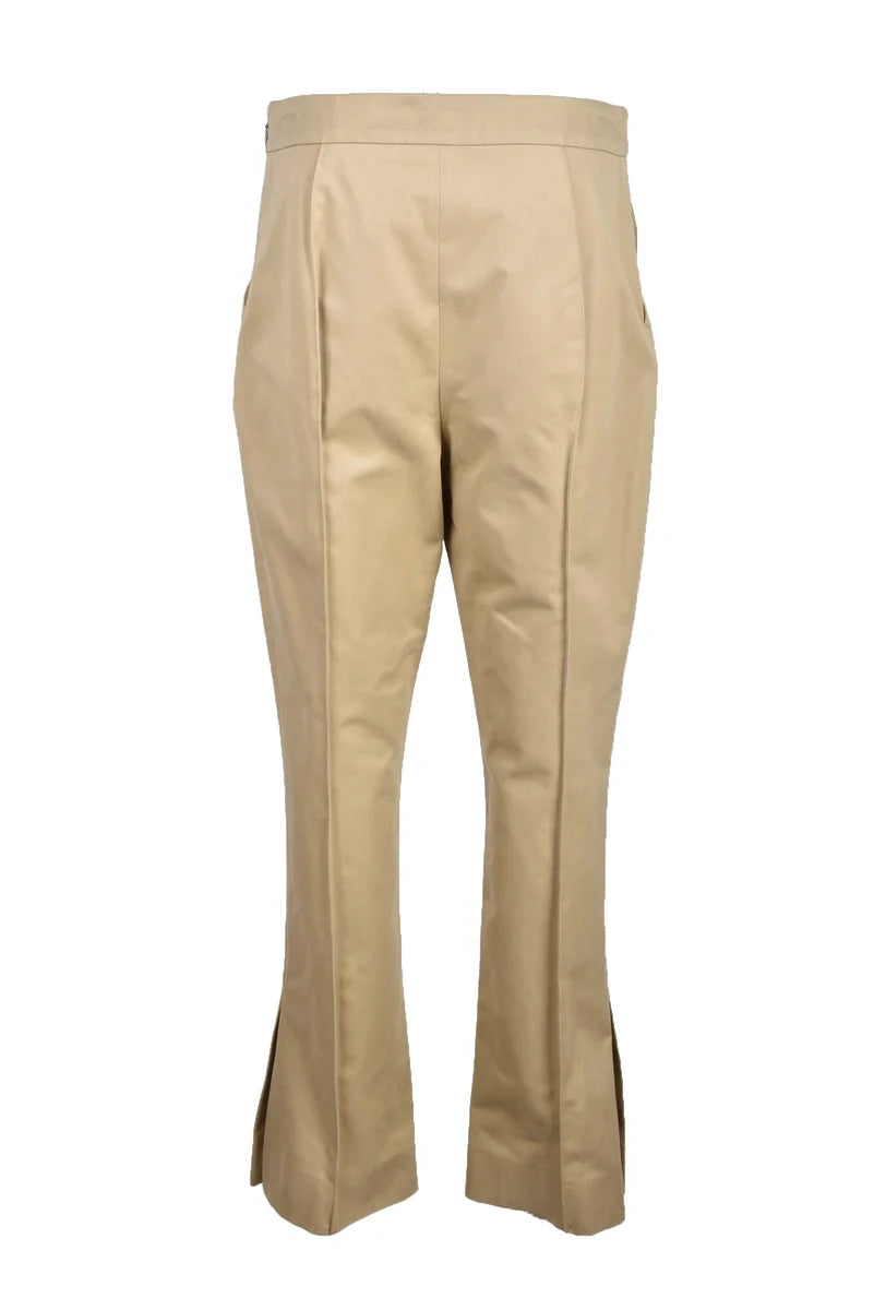 Rosie Assoulin Pantaloni Cotone Beige