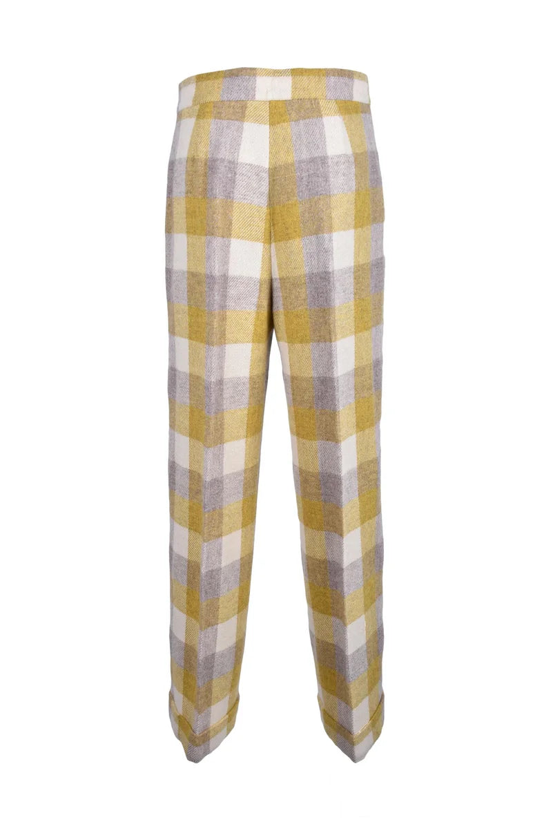 Erika Cavallini Pantaloni Beige/Yellow