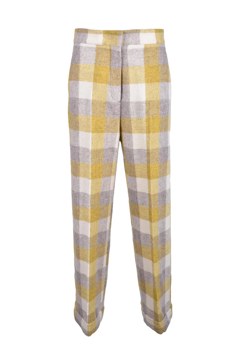 Erika Cavallini Pantaloni Beige/Yellow