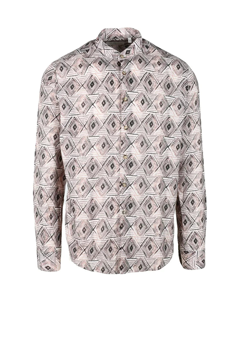 Alessandro Lamura Camicia Cotone - Marrone