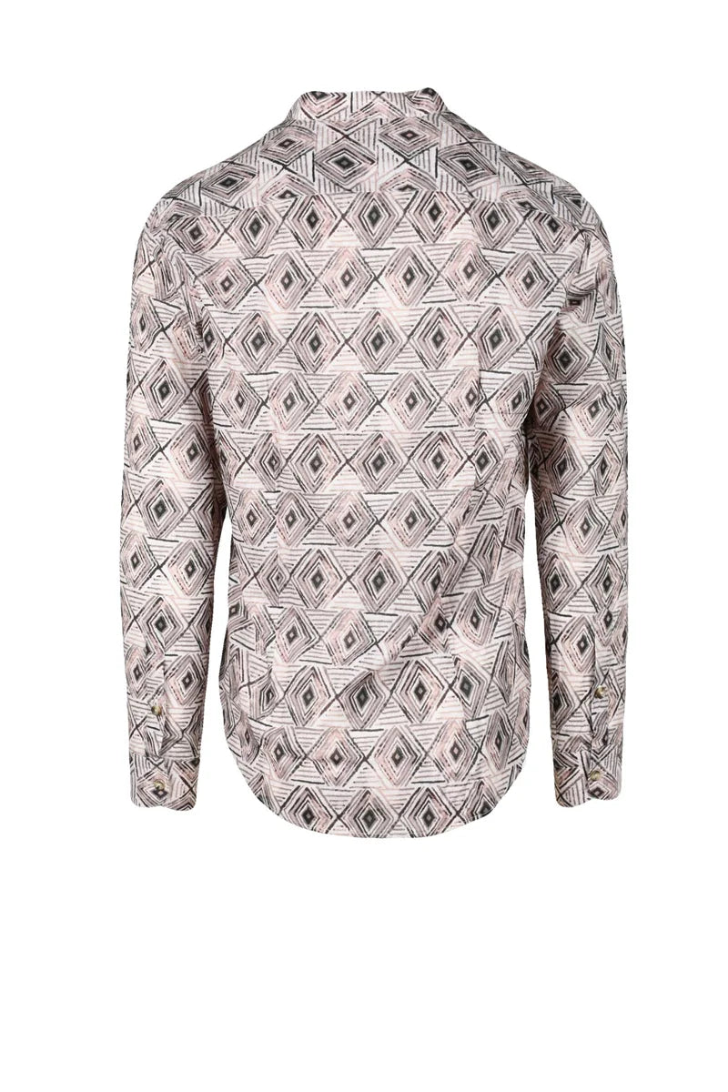Alessandro Lamura Camicia Cotone - Marrone
