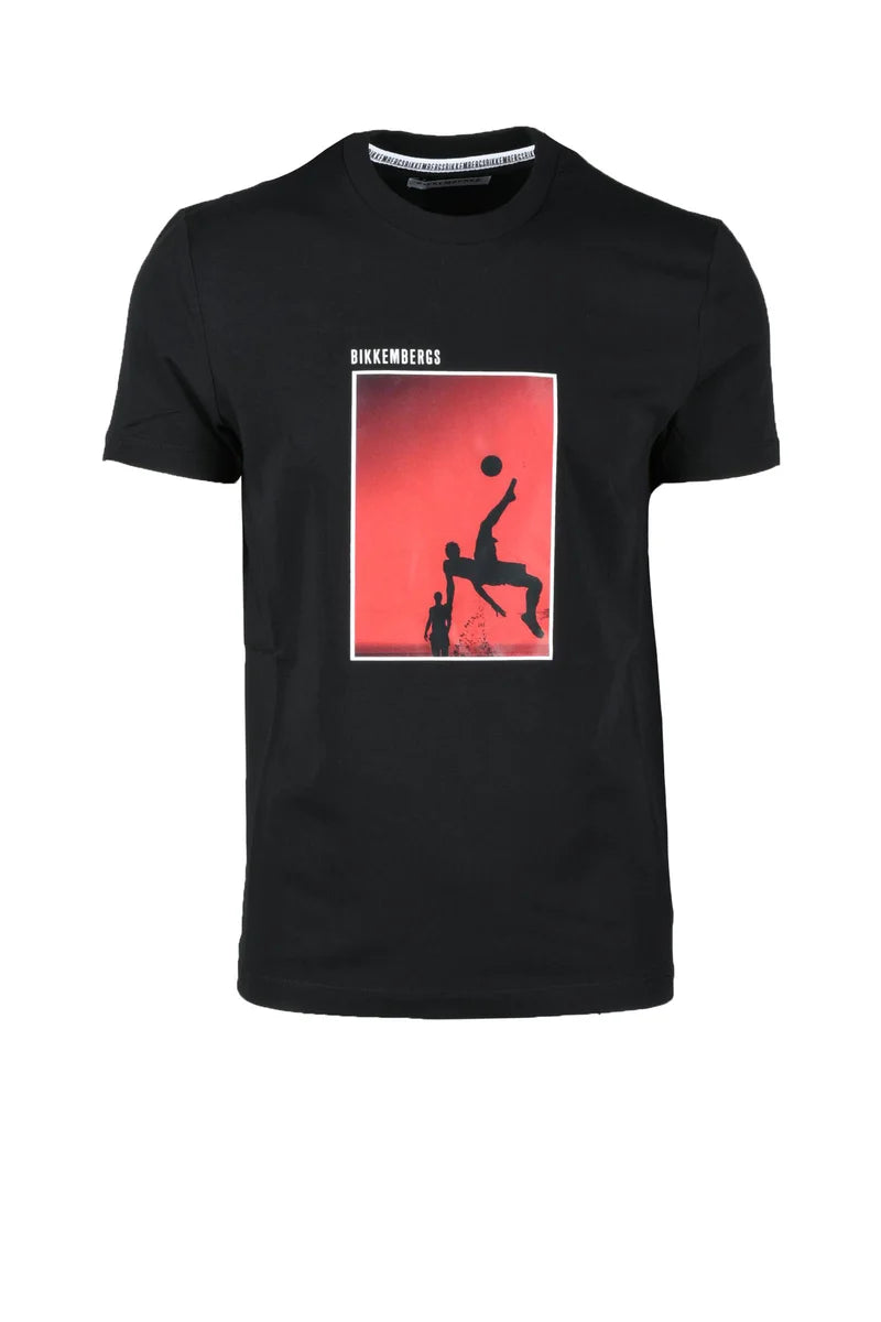 Bikkembergs T-shirt Girocollo - Nero
