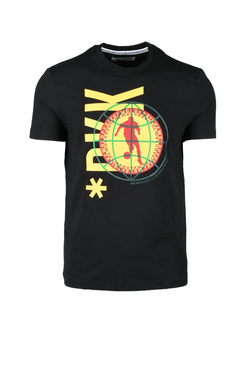 Bikkembergs T-shirt Cotone Stretch - Nero