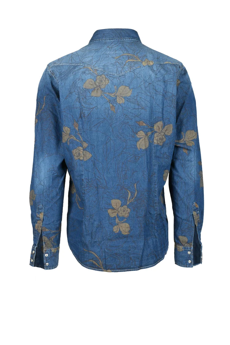 Ognunolasua Camicia Uomo Blu