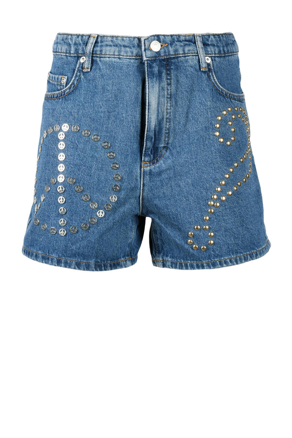 Short en jean MO5CH1NO