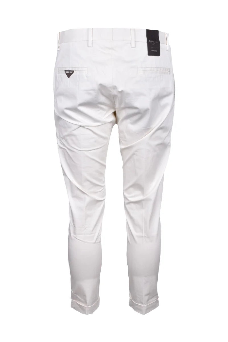 Golden Craft 1957 Pantaloni Uomo Bianco