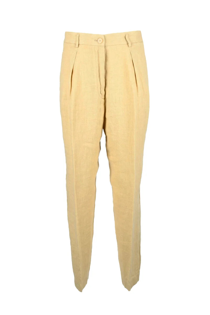 Forte_forte Pantalone Lino - Beige