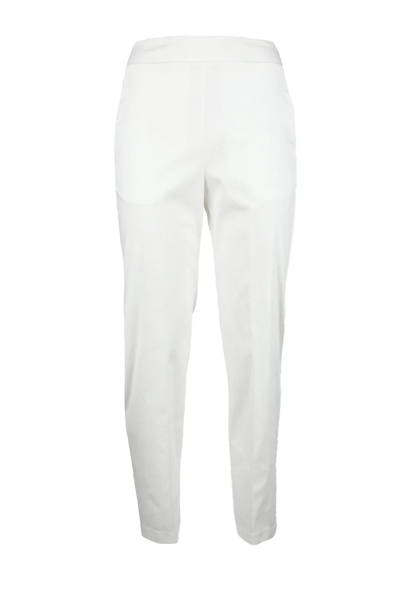 Caractere Pantalone Cotone Poliammide Stretch - Bianco