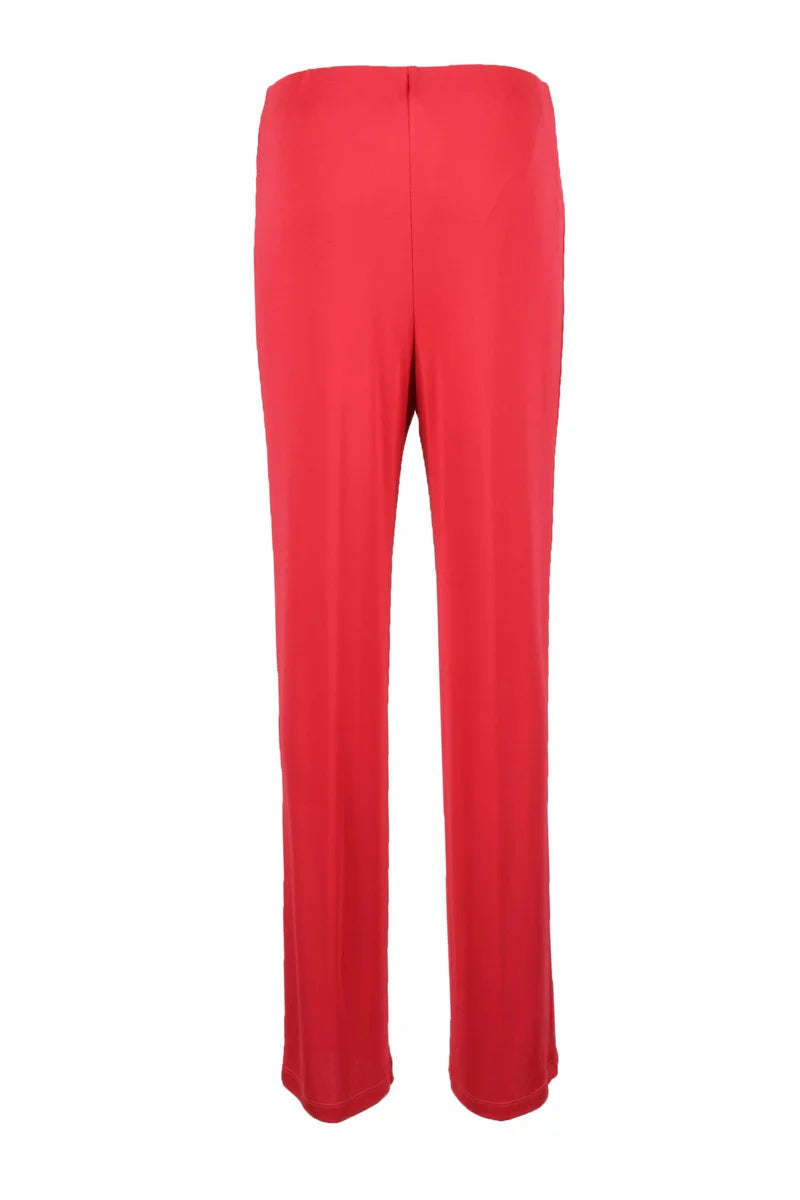 Ecla' Pantalone Stretch - Rosso