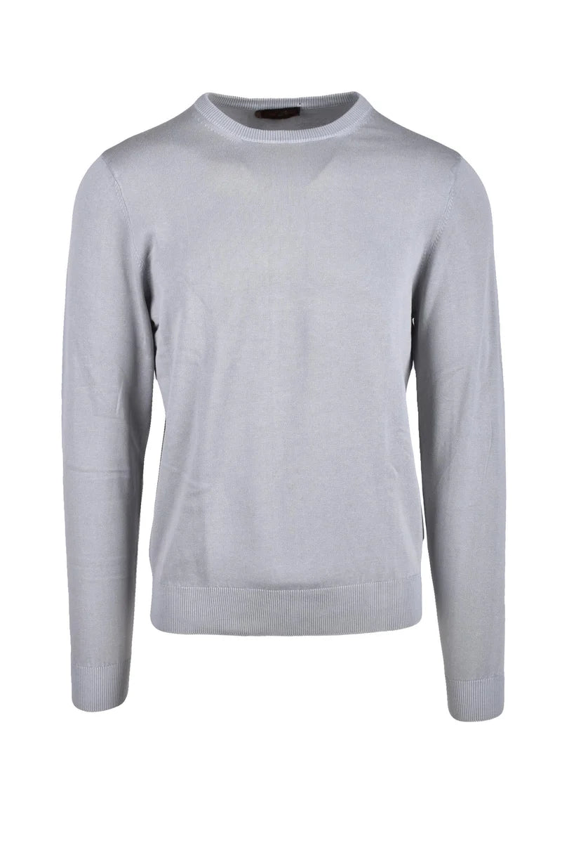 Planet Grid Maglia Cotone - Grigio