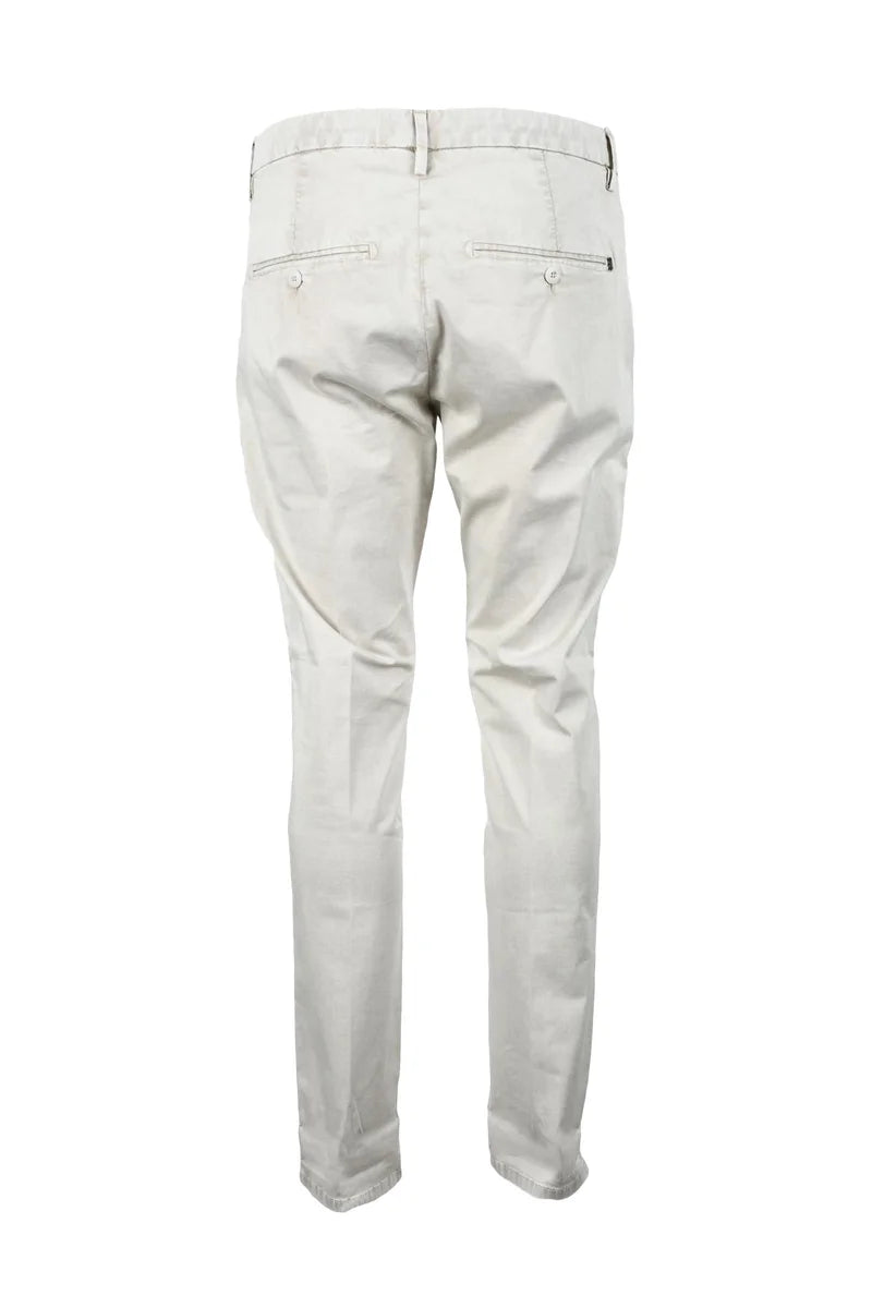 Dondup Pantaloni Gaubert Cotone Stretch - Beige