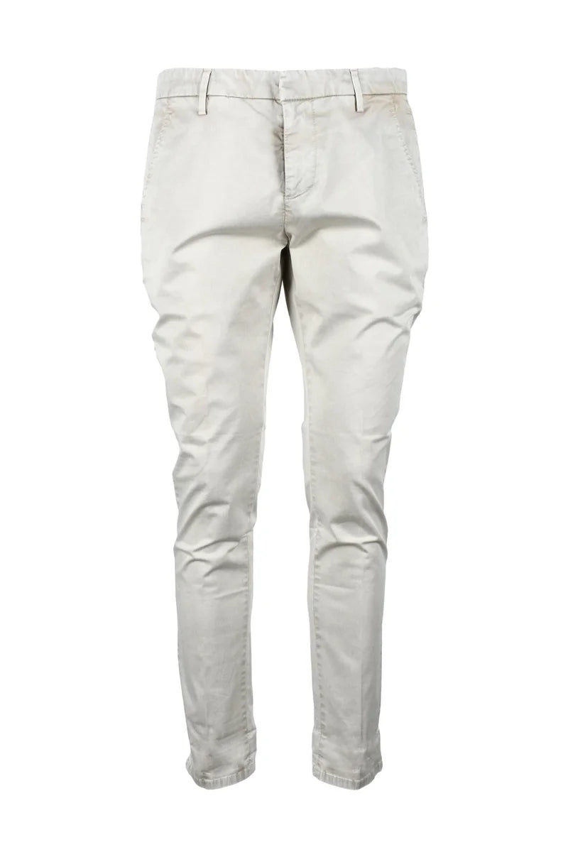 Dondup Pantaloni Gaubert Cotone Stretch - Beige