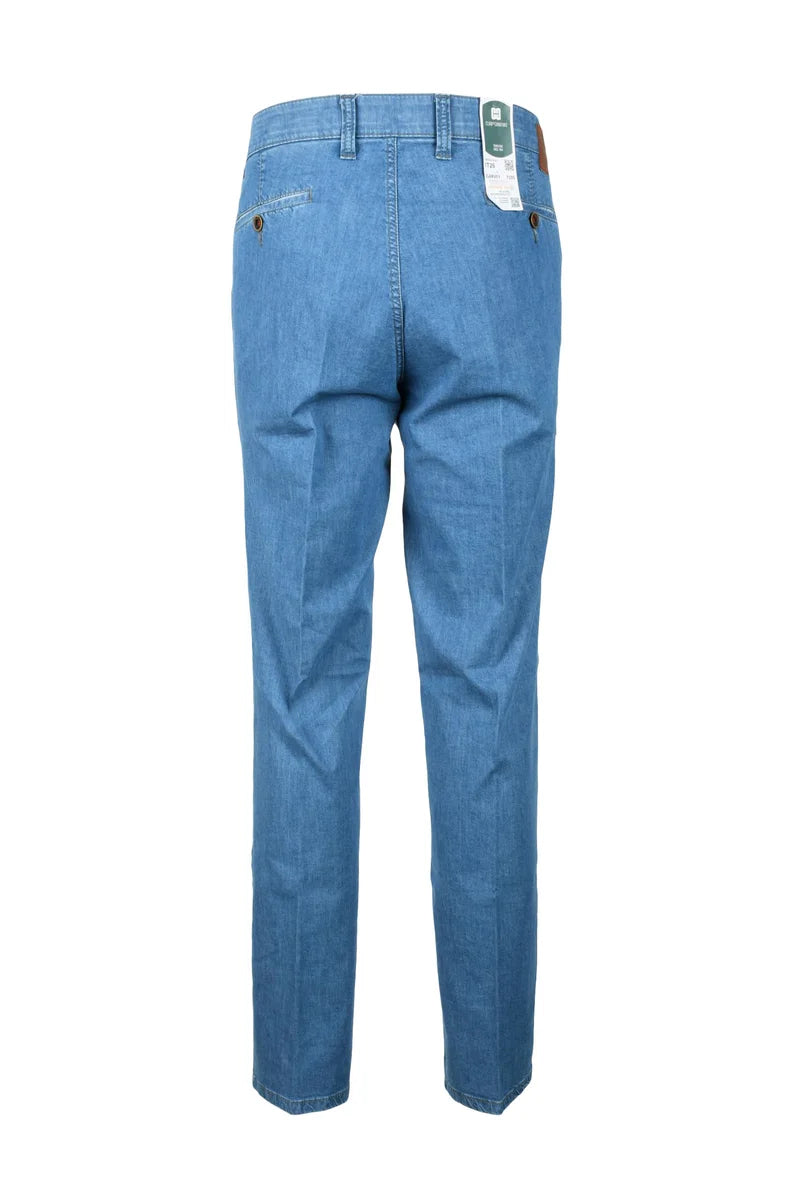 Club Of Comfort Pantalone Chino - Blu