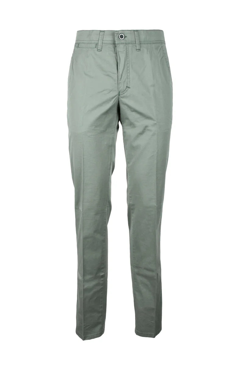 Club Of Comfort Pantalone Chino - Verde