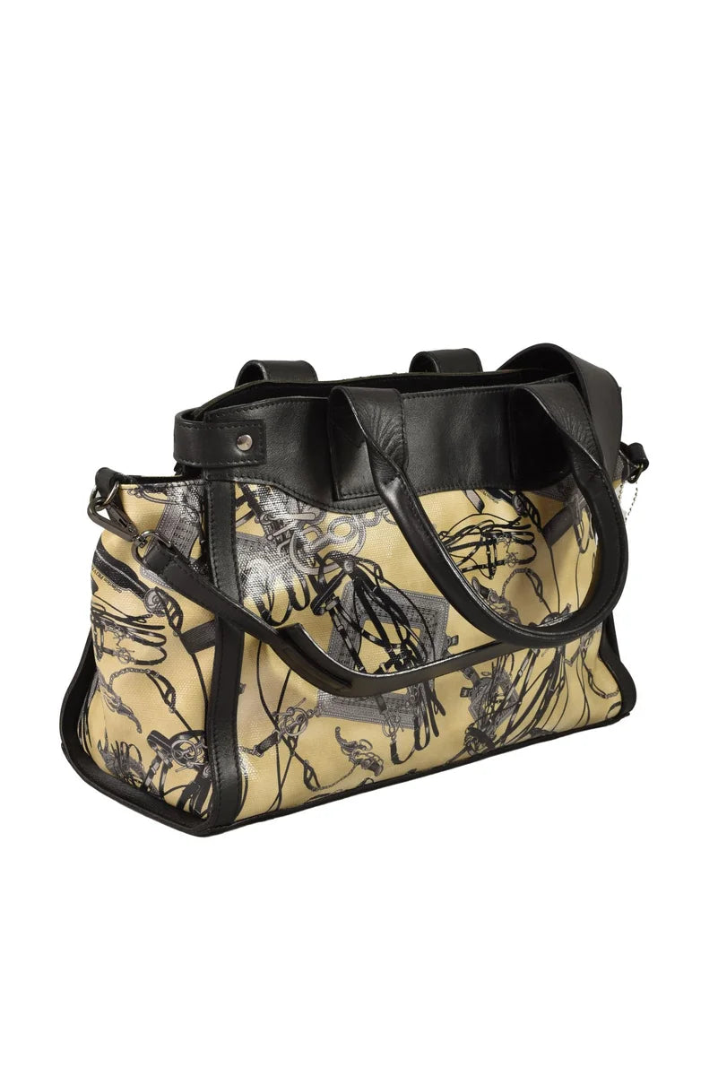 Collection Privee? Borsa in Pelle - Nero/Beige