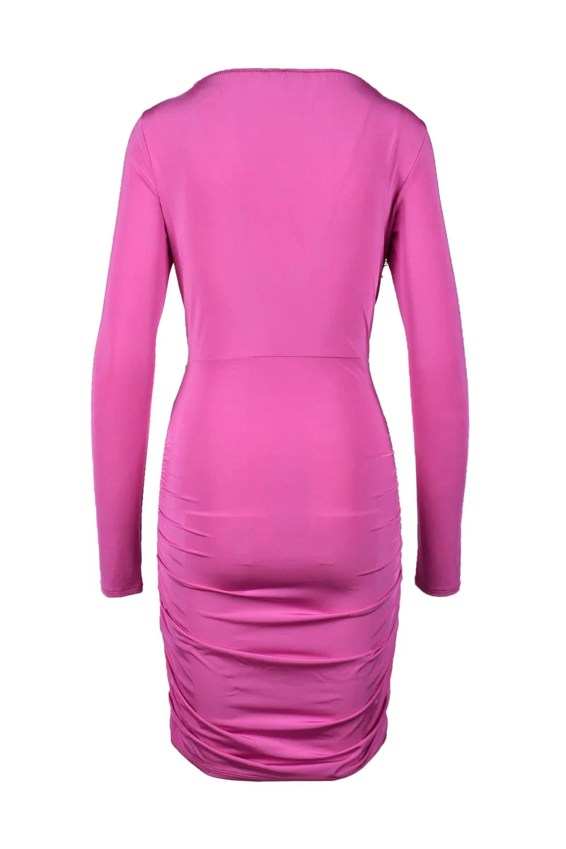 Patrizia Pepe Sera Abito Donna - Fucsia