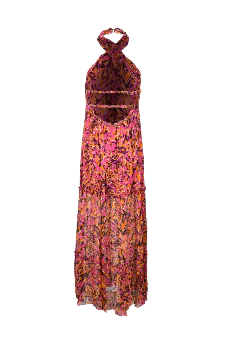 Patrizia Pepe Abito Viscosa - Multicolore