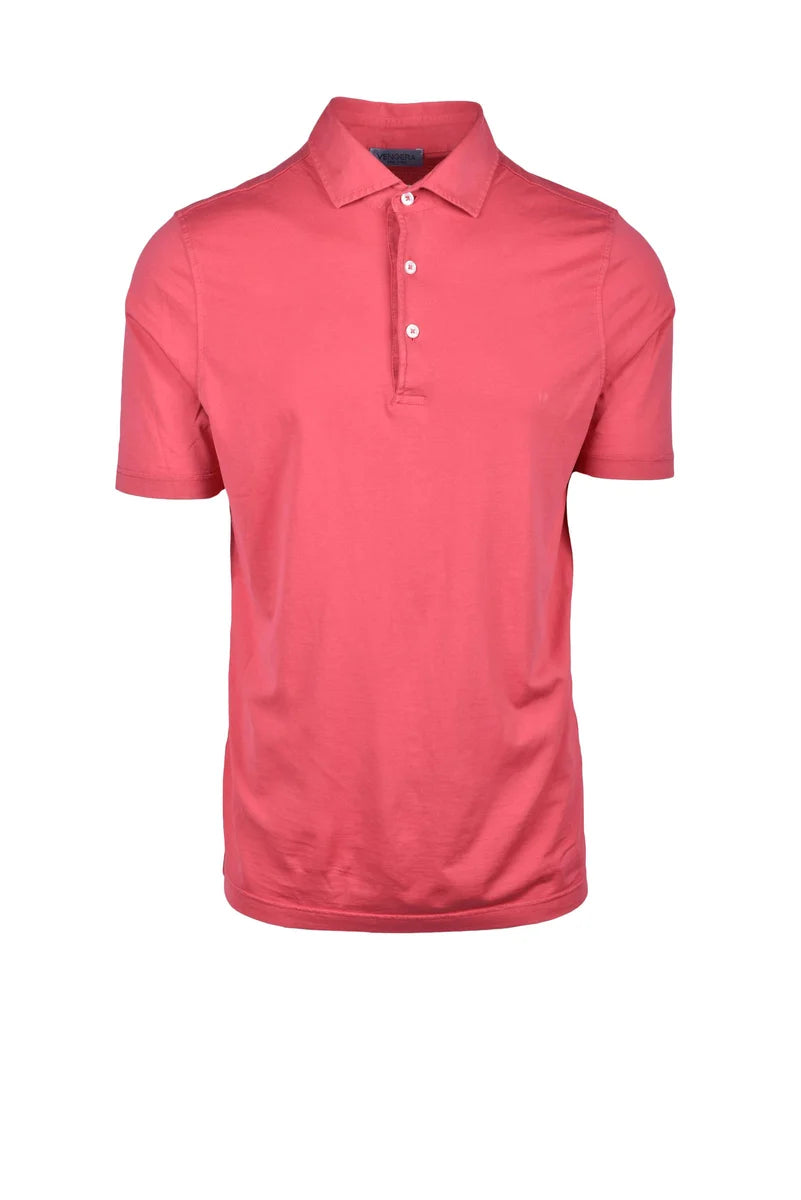 Vengera Polo in Cotone - Rosso