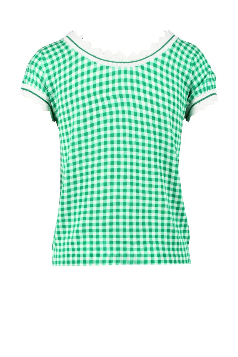 Jei S Maglia Cotone - Bianco/Verde