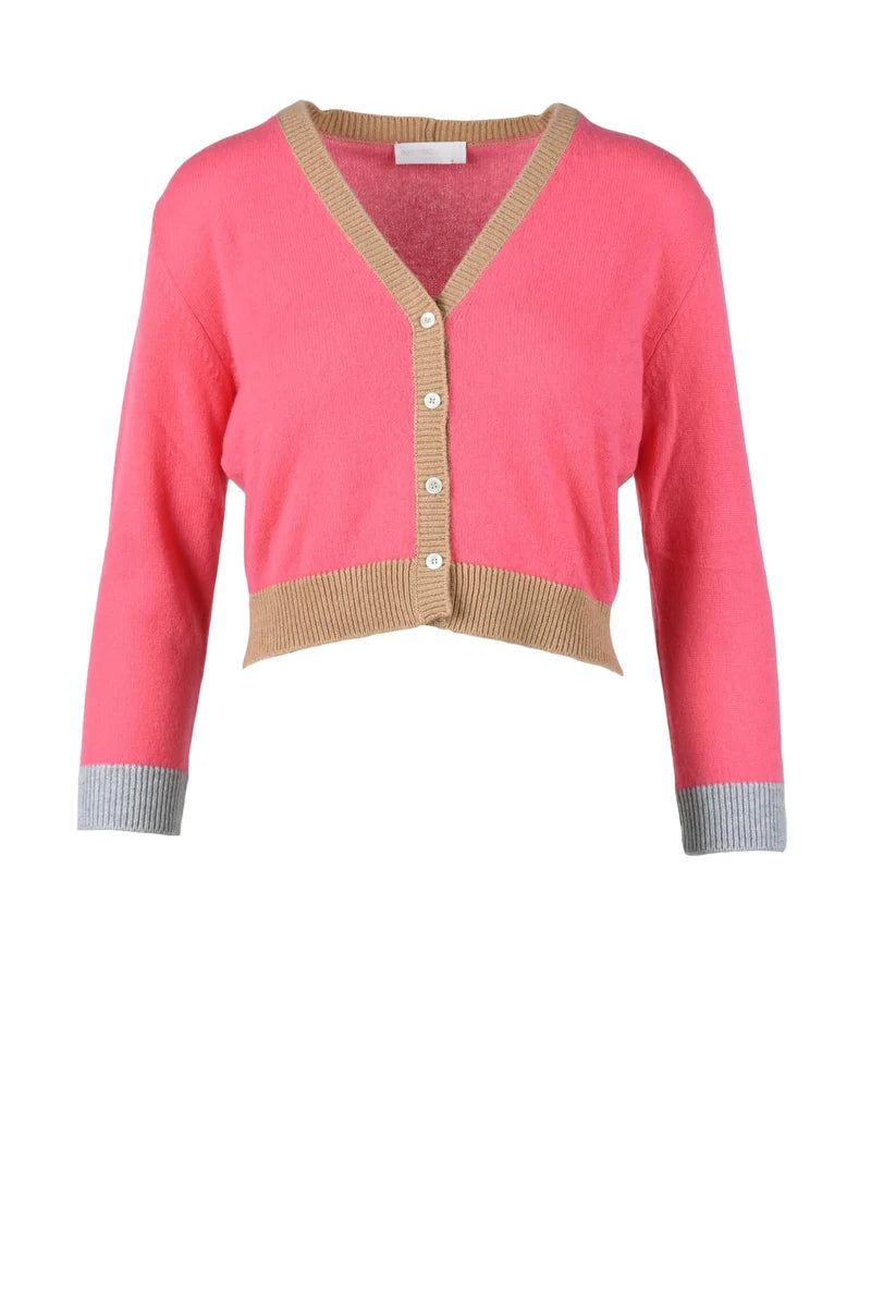 Rocco Ragni Cardigan Cashmere - Rosa