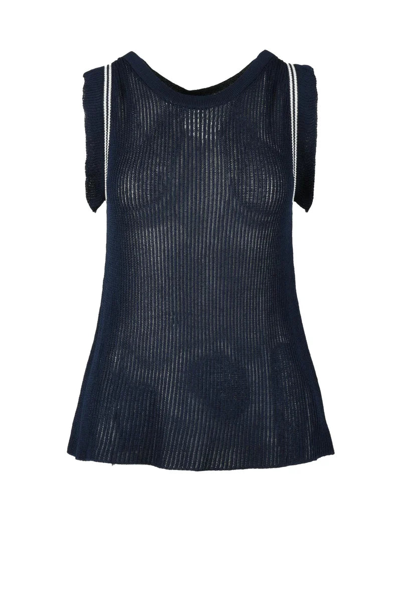 Rocco Ragni Maglia Lurex - Blu