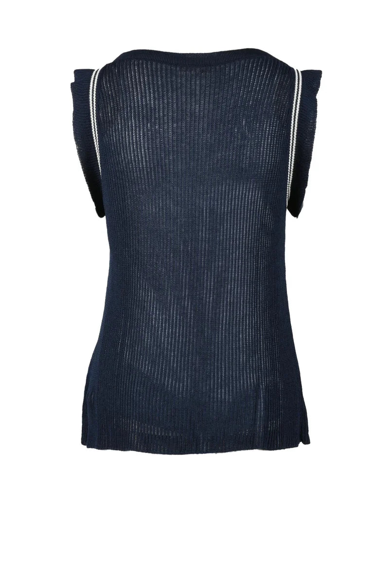 Rocco Ragni Maglia Lurex - Blu