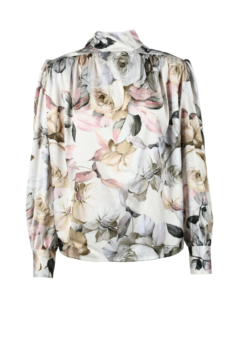 Nineminutes Blusa Poliestere ed Elastan - Multicolore