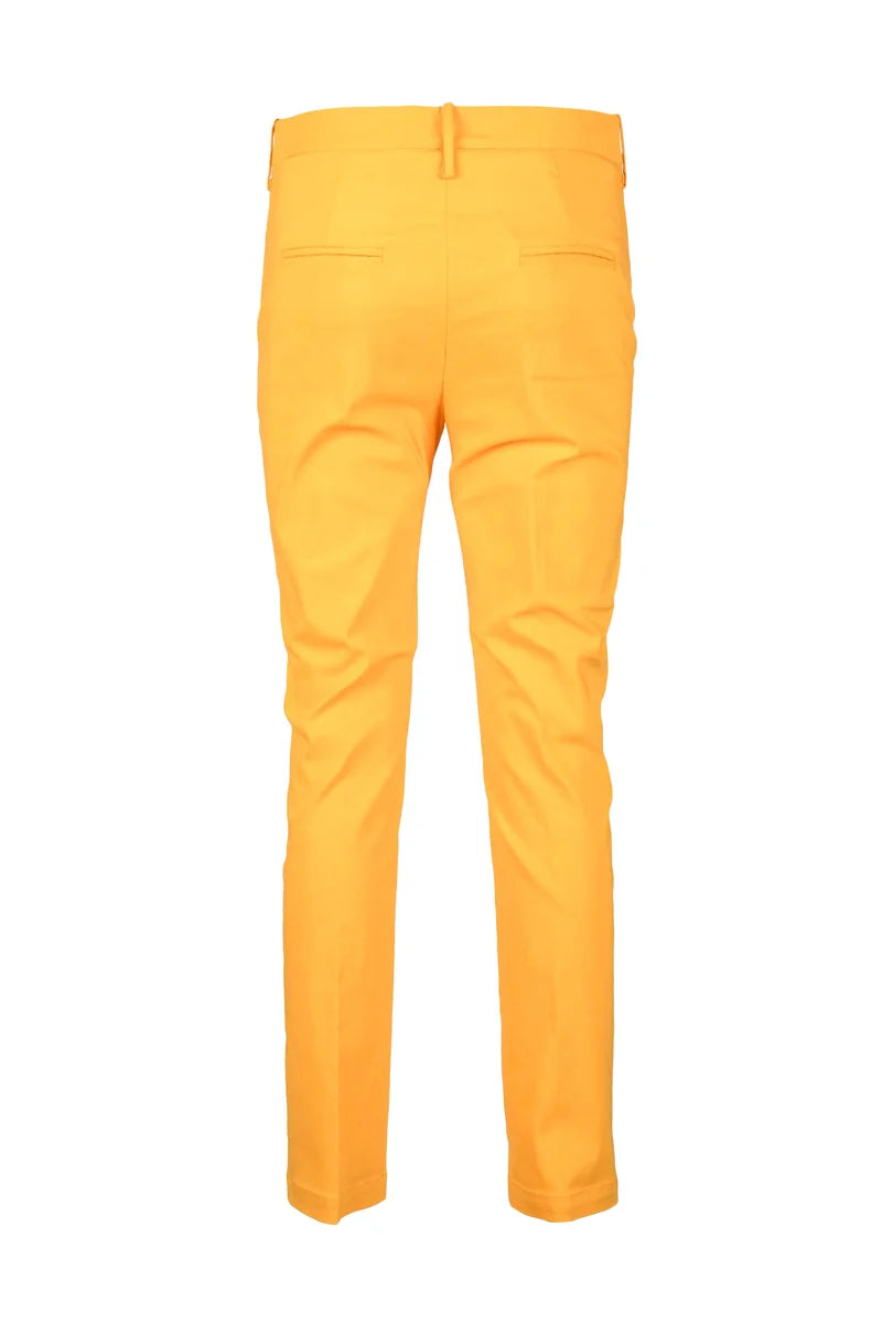 Liviana Conti Pantaloni Donna - Nero/Arancio