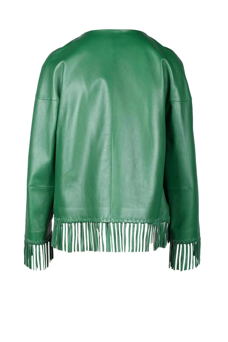 Desa 1972 Giacca Pelle - Verde