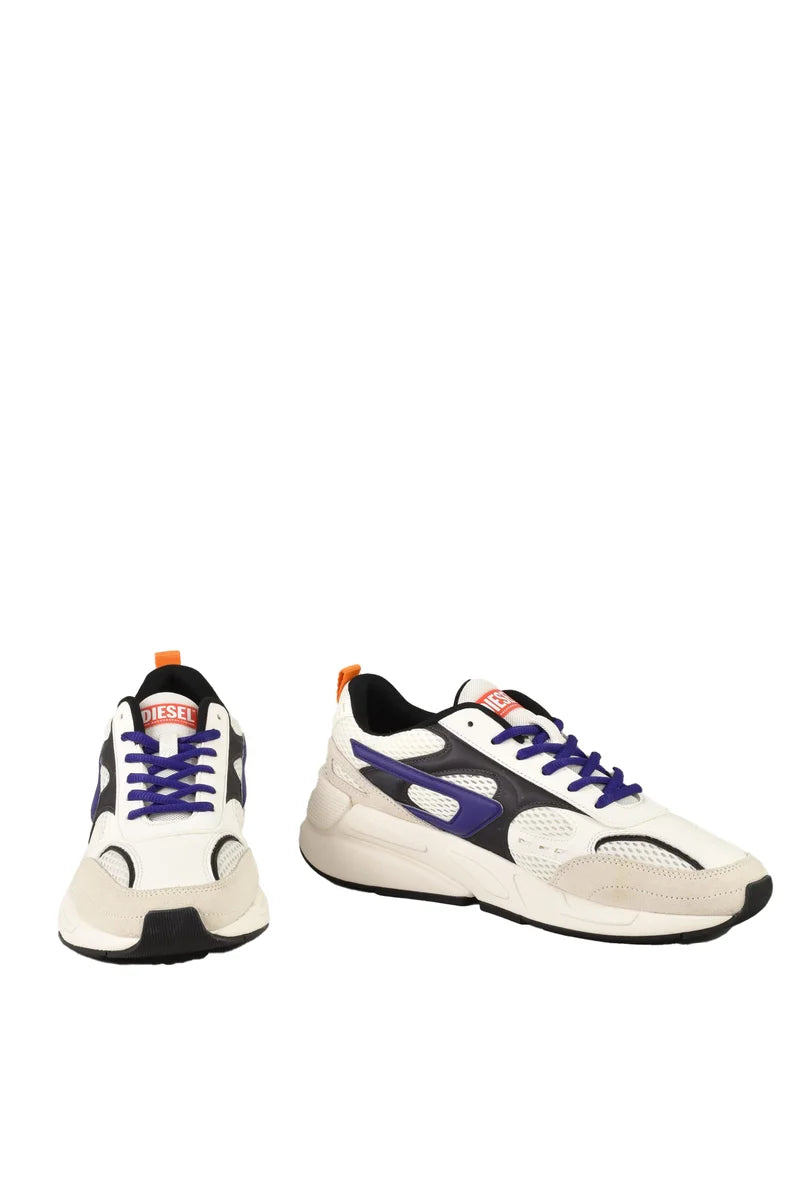 Diesel Sneakers Uomo - Bianco/Viola