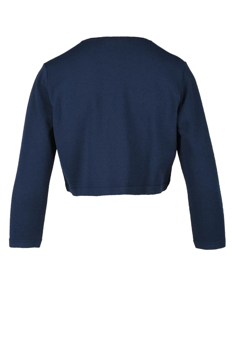 Charlott Cardigan Corto Blu