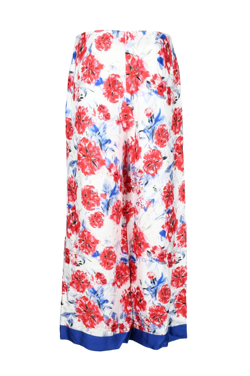 Semicouture Pantaloni Bianco/Rosso