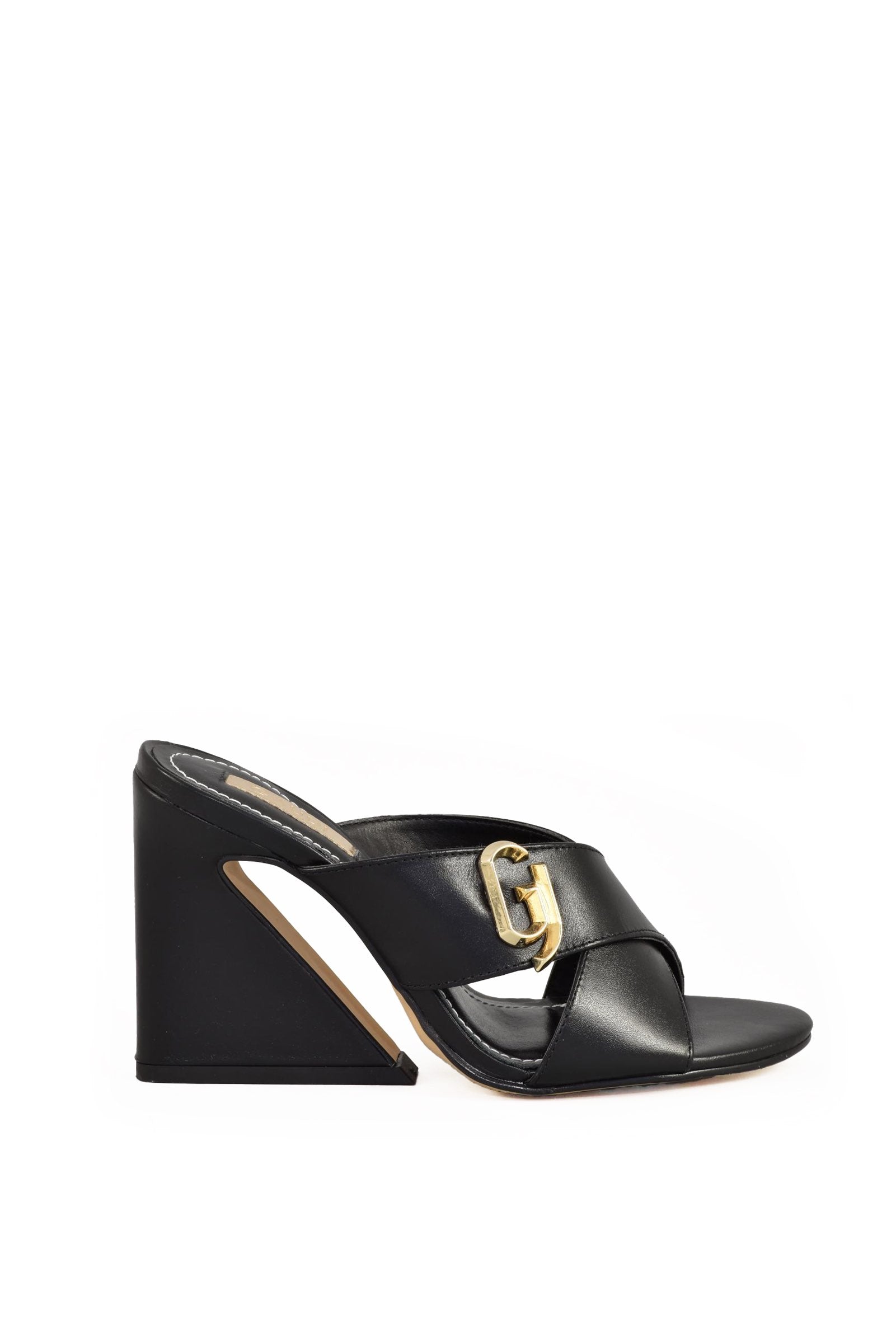 Gaudi - Sandalo Mule Donna in Pelle Nero