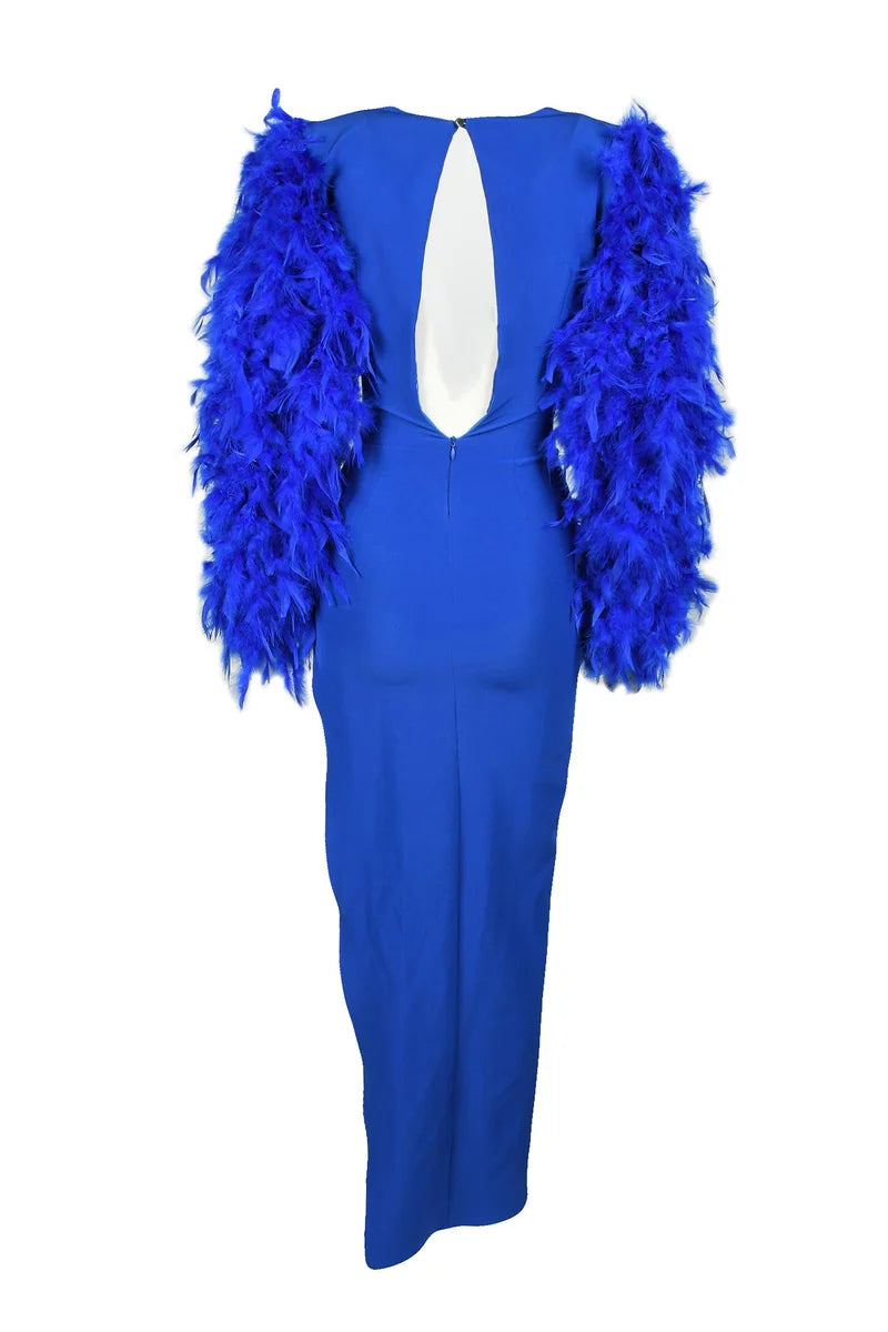 Valeria Mazza Abito Blu Donna