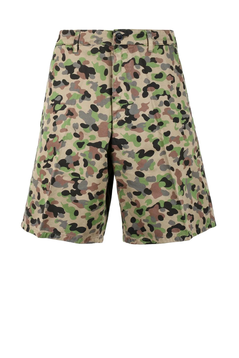 Department 5 Bermuda Uomo - Beige/Verde