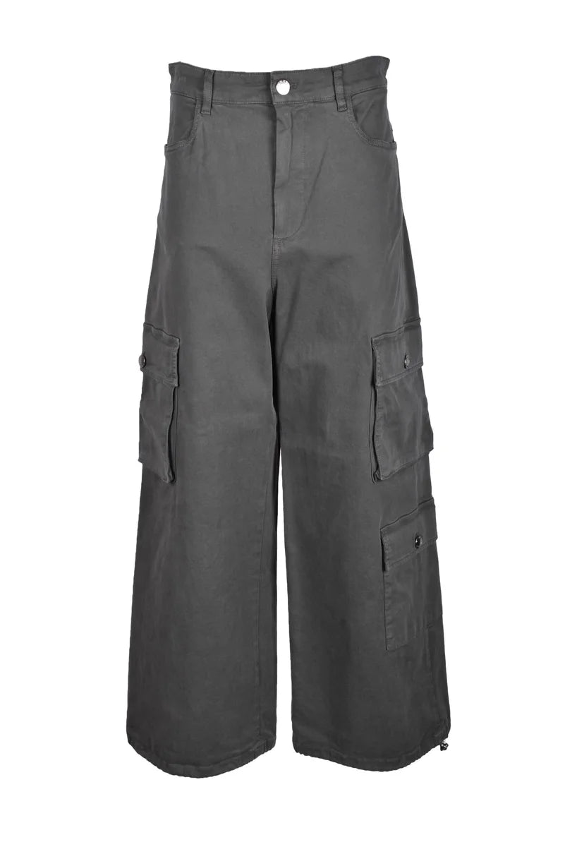 Pinko Pantalone Cargo - Verde