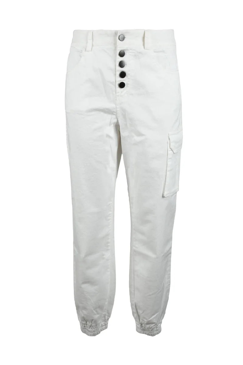 Another Label Pantalone - Bianco