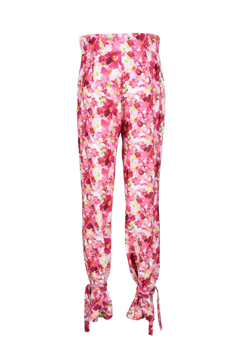 Feminista Pantalone - White/Fuchsia